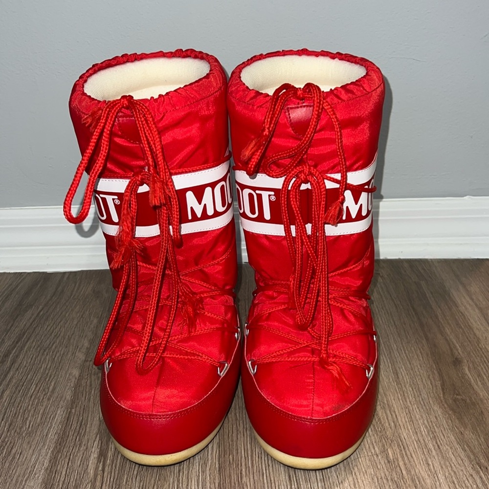 Red Moon Boot Winter Shoes